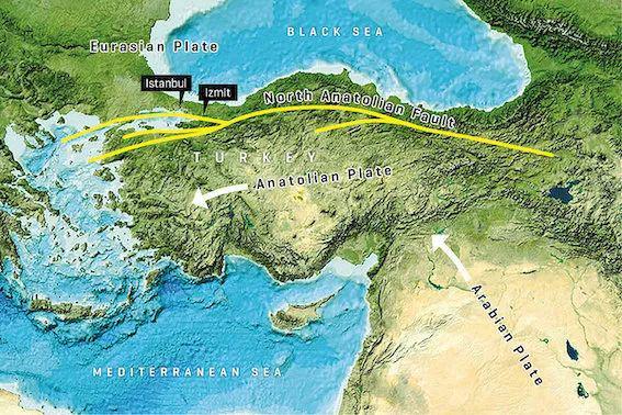 欧洲热门度假地的地震风险较高